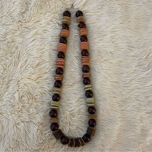 Wooden beaded Necklace